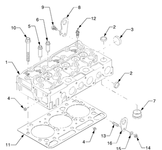 Part Location Diagram of DD-E6305-01751 Cub Cadet Hook, Engine